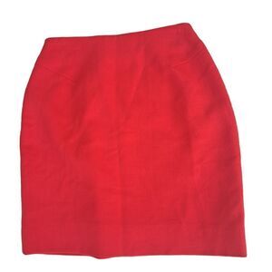 Dana Buchman Red Pencil Skirt